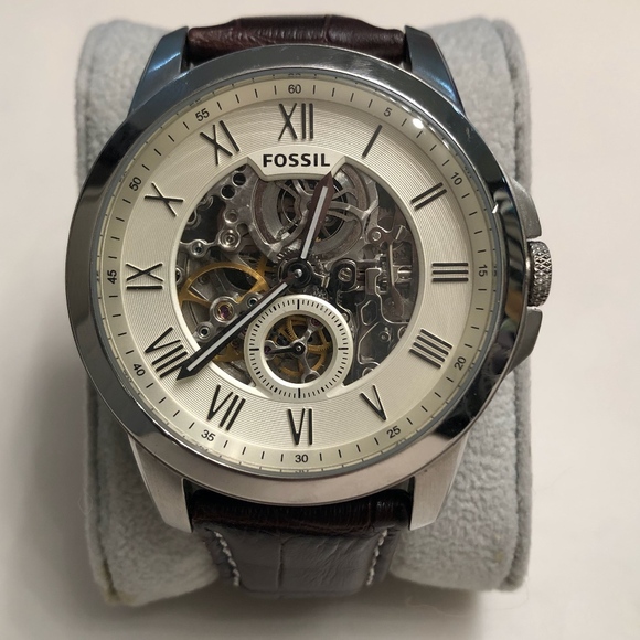 fossil men's grant automatic watch